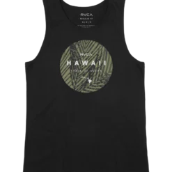 RVCA Hawaii Motors Camo Tank Top
