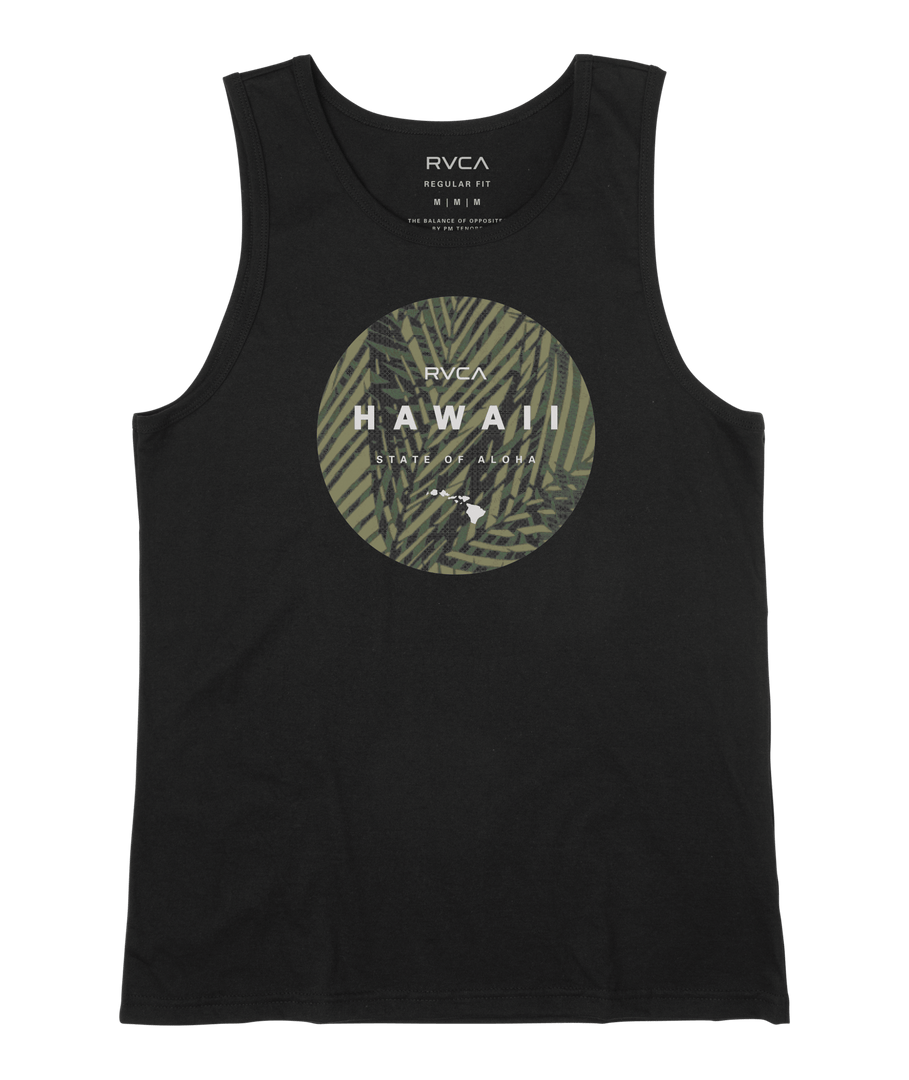 RVCA Hawaii Motors Camo Tank Top 3 RVCA Hawaii Motors Camo Tank Top