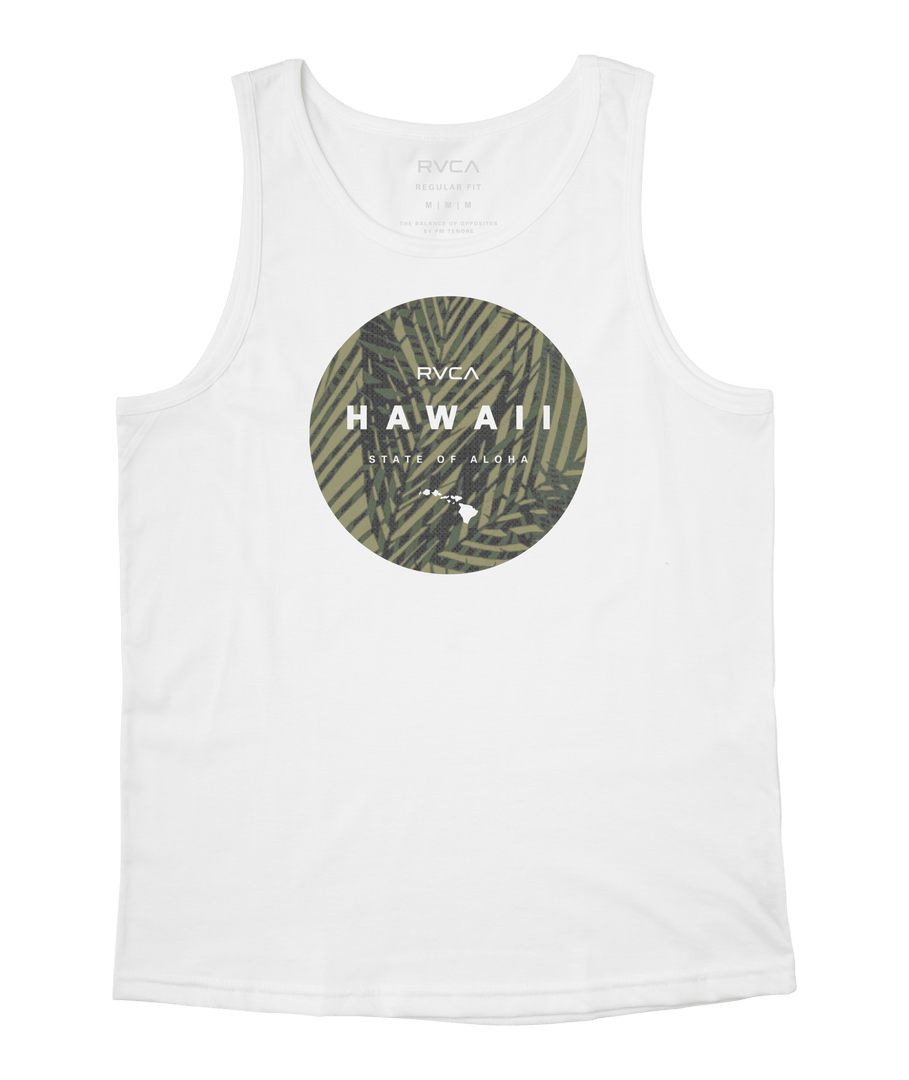 RVCA Hawaii Motors Camo Tank Top 4 RVCA Hawaii Motors Camo Tank Top