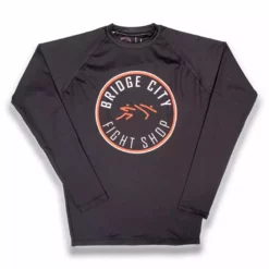 Men's Apparel Bridge City Fight Shop Circle Logo Long Sleeve Rashguard