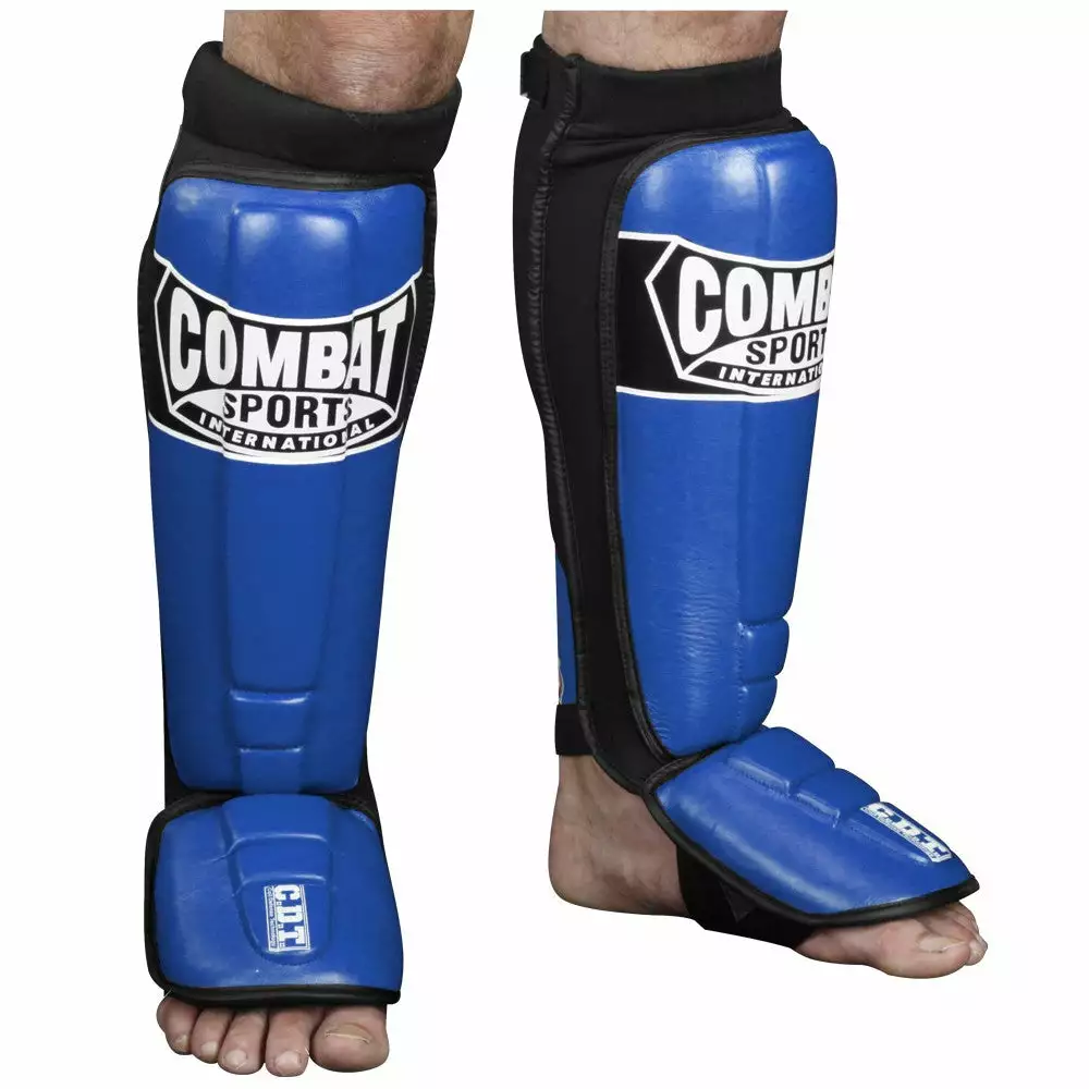Combat Sports Pro-Style MMA Shin Guards Protective Gear 4 Combat Sports Pro-Style MMA Shin Guards Protective Gear