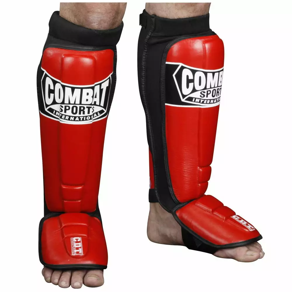 Combat Sports Pro-Style MMA Shin Guards Protective Gear 6 Combat Sports Pro-Style MMA Shin Guards Protective Gear