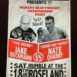 ZCF Zombie Cage Fighter Quarry X Beckmann Shirt Men's Apparel