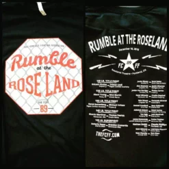 FCFF Rumble At The Roseland 89 Shirts Men's Apparel