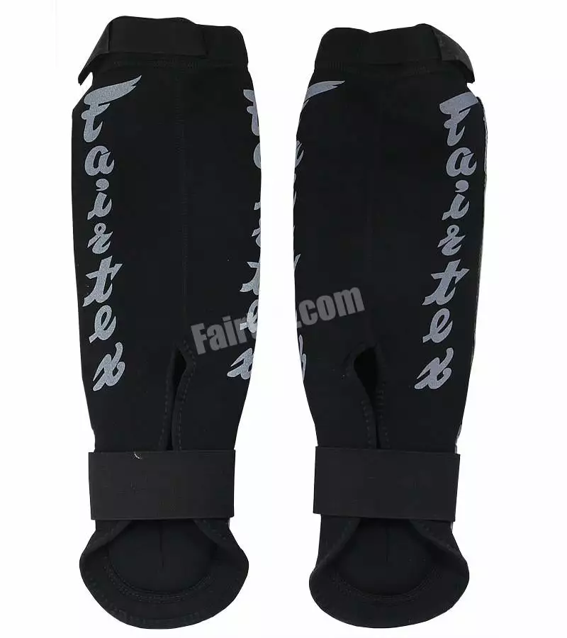Fairtex Neoprene Muay Thai Shin Guards Protective Gear 4 Fairtex Neoprene Muay Thai Shin Guards Protective Gear