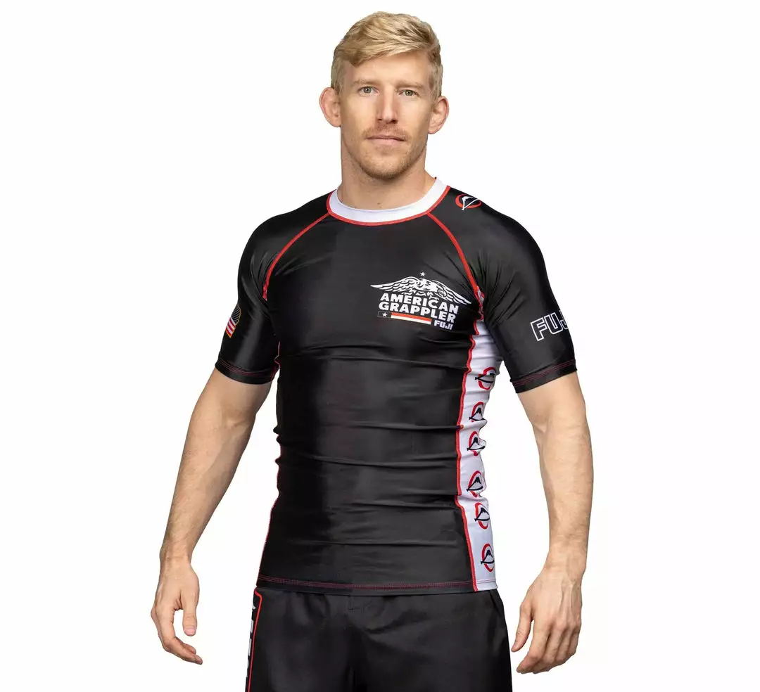 Fuji American Grappler Rashguard Black 4 Fuji American Grappler Rashguard Black
