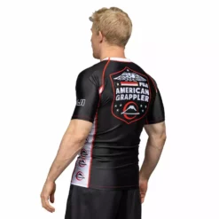 Fuji American Grappler Rashguard Black 14 Fuji American Grappler Rashguard Black