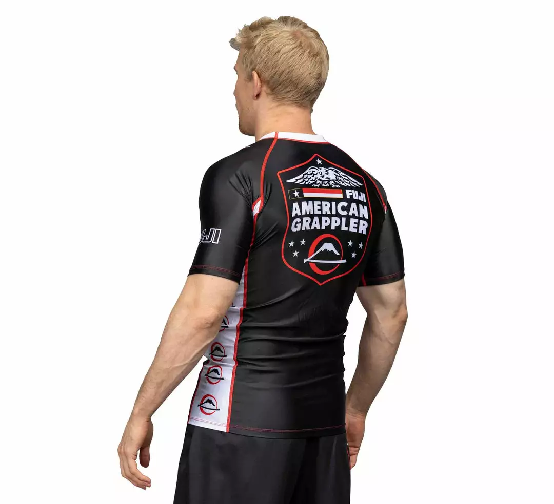 Fuji American Grappler Rashguard Black 6 Fuji American Grappler Rashguard Black
