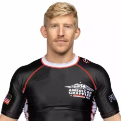 Fuji American Grappler Rashguard Black 18 Fuji American Grappler Rashguard Black