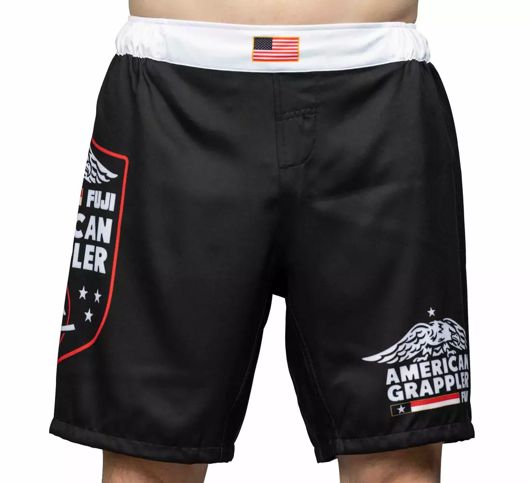 Shorts And Spats Fuji American Grappler Shorts Black 3 Shorts And Spats Fuji American Grappler Shorts Black