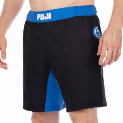 Fuji Essential Grappling Blue Fight Shorts 10 Fuji Essential Grappling Blue Fight Shorts