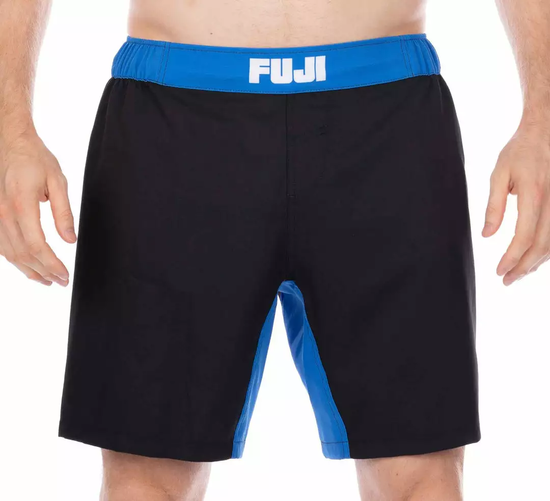 Fuji Essential Grappling Blue Fight Shorts 3 Fuji Essential Grappling Blue Fight Shorts