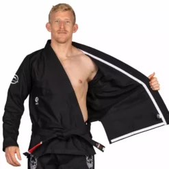 Fuji Suparaito BJJ Gi Dark Arts Edition Black Gi's And Belts
