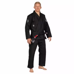 Fuji Suparaito BJJ Gi Dark Arts Edition Black Gi's And Belts