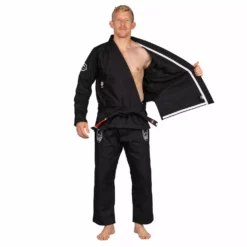 Fuji Suparaito BJJ Gi Dark Arts Edition Black Gi's And Belts
