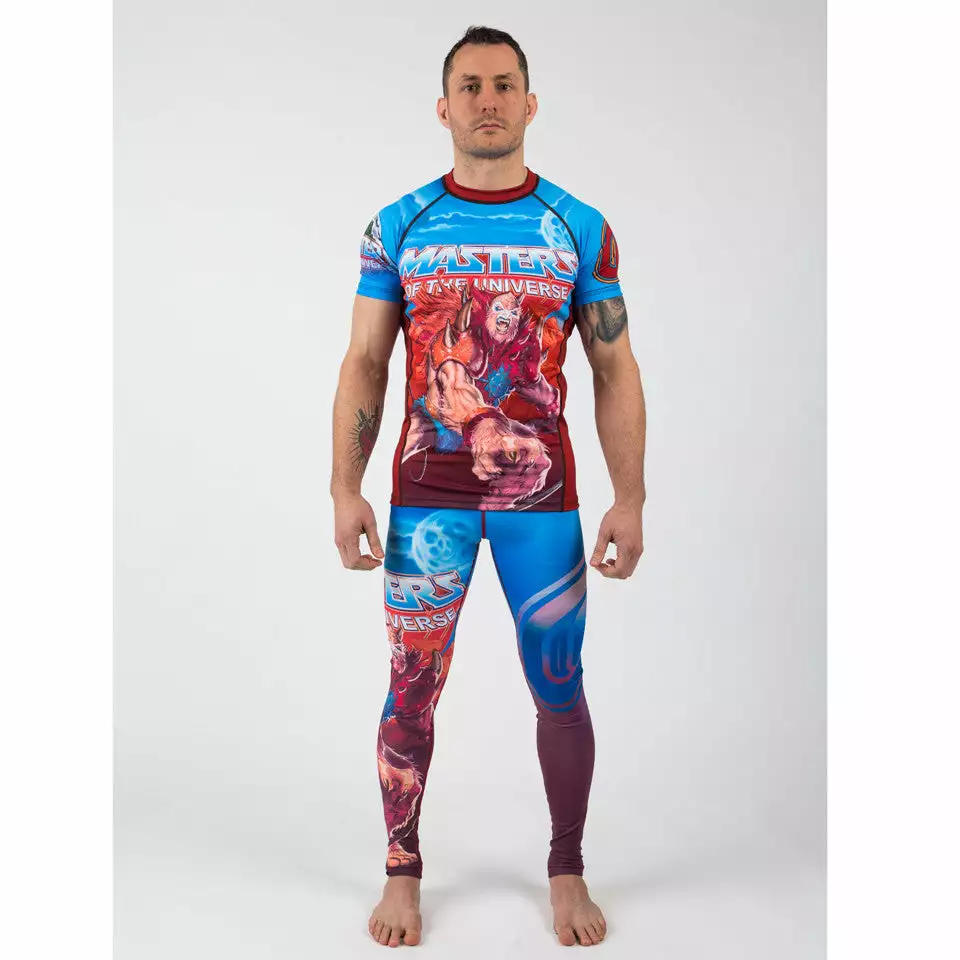 Shorts And Spats Fusion Masters Of The Universe Beast Man Spats Compression Pants