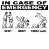 Bridge City Fight Shop /Isolate Grappling "In Case Of Emergency" Tee