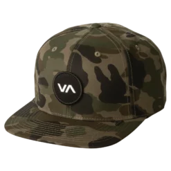 RVCA VA Patch Snapback Hat 22 RVCA VA Patch Snapback Hat