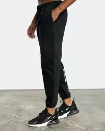 RVCA Matt Leines Faces Sweatpants Black Men's Apparel 6 RVCA Matt Leines Faces Sweatpants Black Men's Apparel