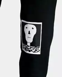 RVCA Matt Leines Faces Sweatpants Black Men's Apparel 9 RVCA Matt Leines Faces Sweatpants Black Men's Apparel