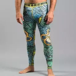Shorts And Spats Meerkatsu Colliding Dragons Grappling Tights