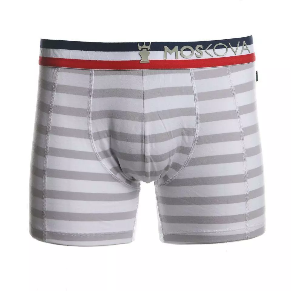 Moskova M2 Cotton Flag White Grey Boxer Briefs 3 Moskova M2 Cotton Flag White Grey Boxer Briefs
