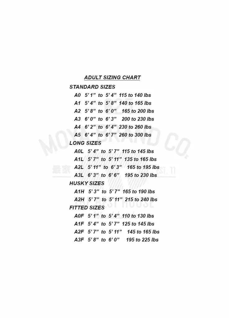 Moya Parka Black Adult Gi 6 Moya Parka Black Adult Gi