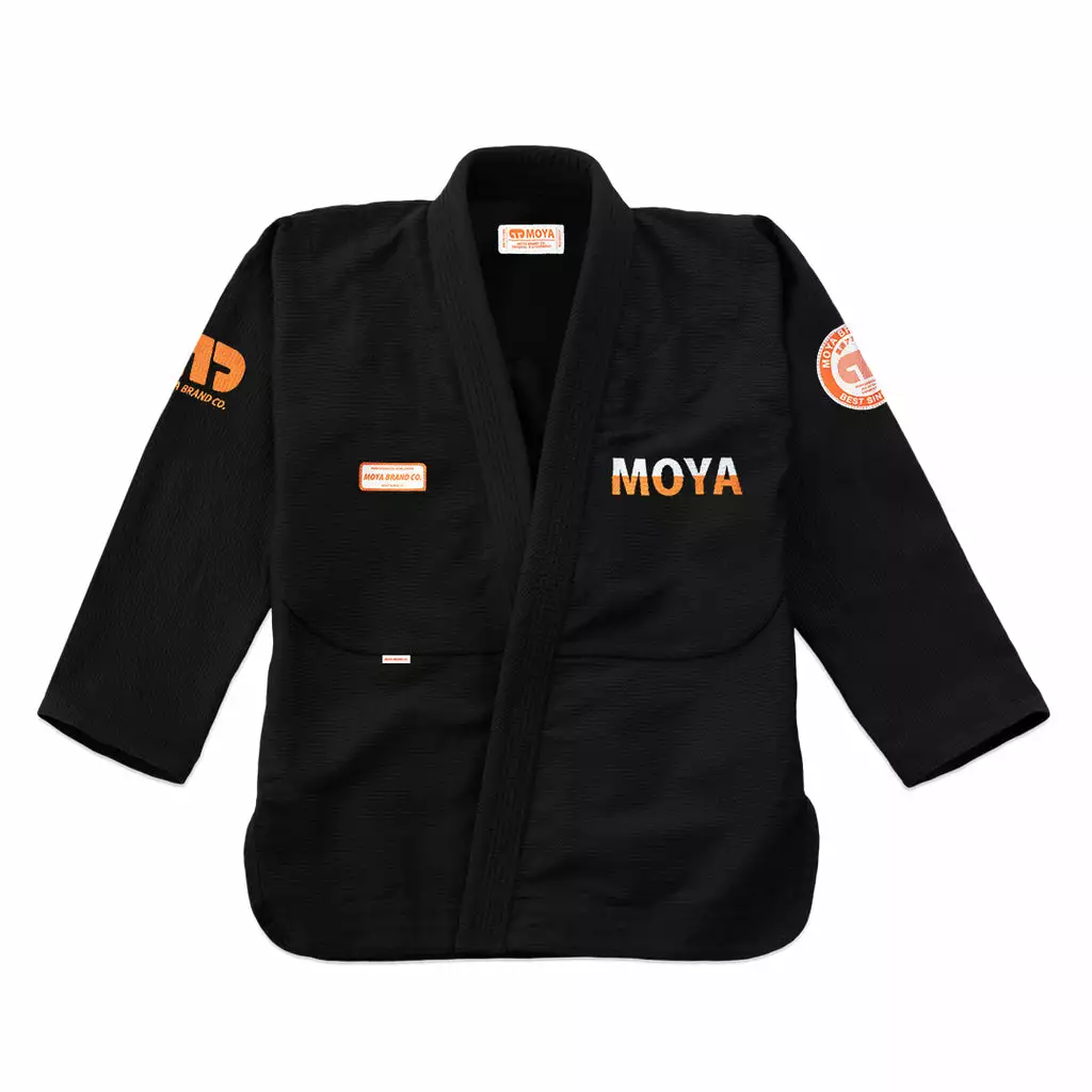 Moya Parka Black Adult Gi 3 Moya Parka Black Adult Gi