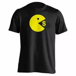 Bridge City Fight Shop Clearance Pacman Eating $ T-Shirt