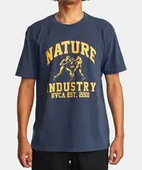 RVCA Boxing Alma Matter Short Sleeve Tee