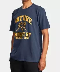 RVCA Boxing Alma Matter Short Sleeve Tee