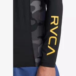 RVCA Island Hex Long Sleeve Rashguard Men's Apparel