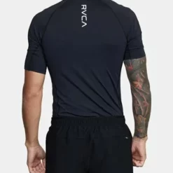 RVCA Sport Short Sleeve Rashguard Men's Apparel