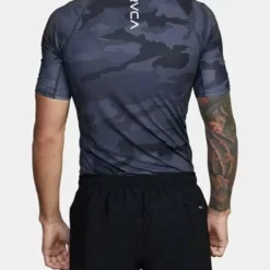 RVCA Sport Short Sleeve Rashguard Men's Apparel