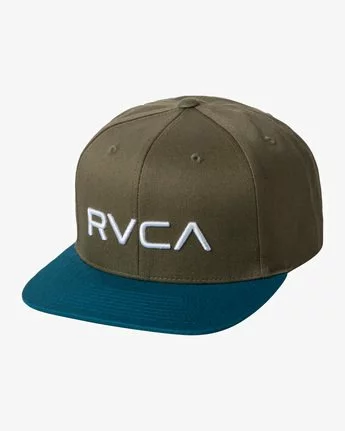 Hats RVCA Twill II Snapback Hat 3 Hats RVCA Twill II Snapback Hat