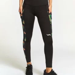 RVCA Atomic High Rise Legging Women's 32 RVCA Atomic High Rise Legging Women's