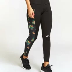 RVCA Atomic High Rise Legging Women's 35 RVCA Atomic High Rise Legging Women's