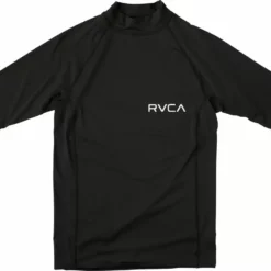 RVCA Boy's RVCA Solid Short Sleeve Rashguard Youth