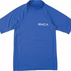 RVCA Boy's RVCA Solid Short Sleeve Rashguard Youth