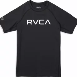 RVCA Boys Short Sleeve Rashguard Youth