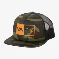 RVCA Islands Balance Box Foam Trucker Hat