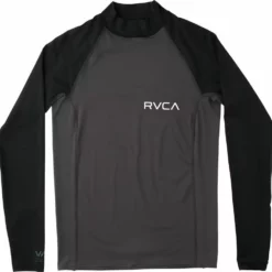 Men's Apparel RVCA Solid Long Sleeve Rashguard