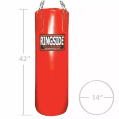 Ringside Leather 100lb. Heavy Bag - Filled