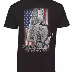 UFC Ronda Rousey Flag Tee Clearance