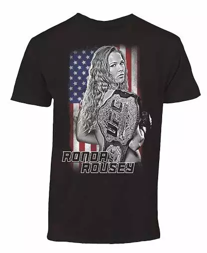 UFC Ronda Rousey Flag Tee Clearance