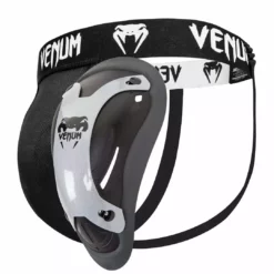 Venum Competitor Groin Guard And Support - Silver Series