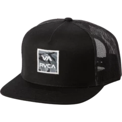 RVCA Boy's VA All The Way Printed Trucker Hat Hats