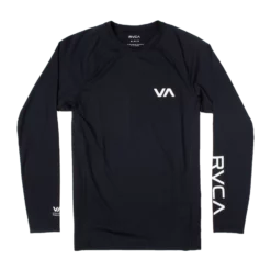 RVCA Boy's RVCA Solid Long Sleeve Rashguard