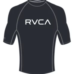 RVCA Boys Short Sleeve Rashguard Youth