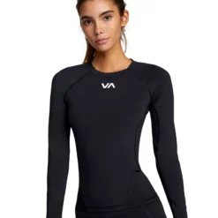 RVCA VA Compression Long Sleeve Sport Top Women's